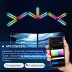 JSK-P22 Smart RGB Mosaic Light Rhythm Light - UK Plug (White) - 4
