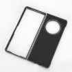 Tecno Phantom V Fold Leather Back Phone Case (Black) - 3