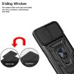 Motorola Edge 20 Lite Sliding Camera Cover Phone Case - Black - 5