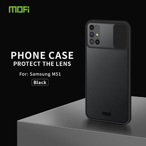 Samsung Galaxy M51 MOFI Xing Dun Series Protective Case (Black) - 1