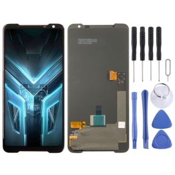 AMOLED LCD Screen for Asus ROG Phone 3 ZS661KS - Black - 1