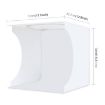 PULUZ 30cm Folding Ring Light Studio Kit with 6 Backdrops - 2