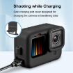 PULUZ GoPro HERO12/11/10/9 Black Silicone Protective Case + Cover - 4