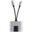 NK-1056Pro 3 in 1 Adapter - Charging + Ethernet + 3.5mm Earphone - 2
