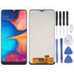 LCD Screen and Digitizer Assembly for Galaxy A20 - Black - 1