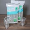 50pcs 180ml Disposable Cup Transparent PP Thickened Aviation Water Cup - 1