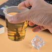 50pcs 180ml Disposable Cup Transparent PP Thickened Aviation Water Cup - 6