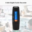 SK001 Rechargeable USB Voice Recorder Pen - Black - 6