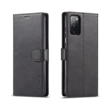 Samsung Galaxy S20 FE 5G Leather Case - Black - 1