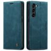 Samsung Galaxy S23 5G CaseMe 013 Blue Leather Phone Case - 2