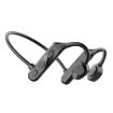 K69 Bluetooth Headset Sound Conduction Binoconic Earphone - Black - 1