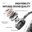 K69 Bluetooth Headset Sound Conduction Binoconic Earphone - Black - 3