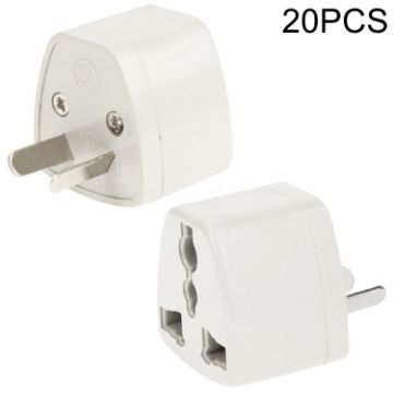 20 PCS Plug Adapter with AU Socket Plug - Travel Power Adaptor - 1