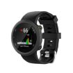 Garmin Forerunner 45/45S Twill Silicone Watch Band - Black - 1