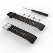 Black Silicone Watch Band for Garmin Forerunner 30/35 - 2