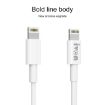 IVON CA70 8 Pin Fast Charging Data Cable 1m White - 5