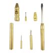 6 in 1 Mini Brass Hammer Screwdriver - Household Tool (10097) - 5