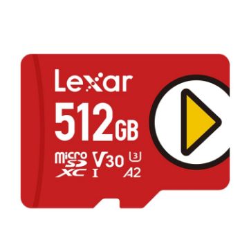 Picture of Lexar LSDMI High-Speed TF Card Game Console Memory Card, Capacity: 512GB (Red)