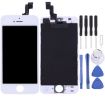 LCD Screen and Digitizer Assembly for iPhone SE 2016 / 5SE - White - 1