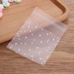 100 PCS Polka Dot Candy Cookie Gift Bags - 8x10cm - 1