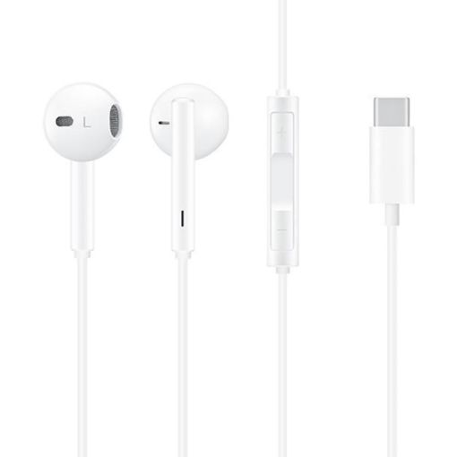 Huawei CM33 Type-C Headset Earphone with Mic - White - 1