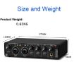 SK-1 USB Sound Card Mixer - Driver-free Recording Instrument Arranger - 3
