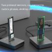 Blueendless M.2 NVME SSD USB3.1 External SSD Mobile Hard Disk - 5
