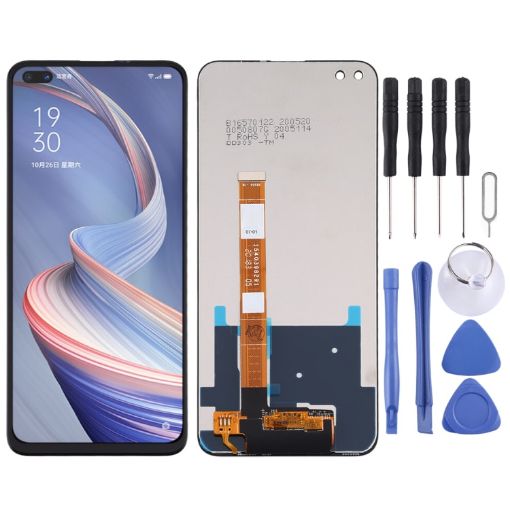 LCD Screen for OPPO A92s / Realme 6 Pro - Black - 1