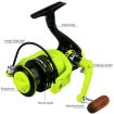 YUMOSHI OE2000 Spinning Wheel Metal Wire Cup Fishing Wheel - 5