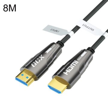 HDMI 2.0 Male To Male 4K HD Optical Cable - 8m Length - 1