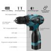 HILDA Electric Drill Cordless Screwdriver 12V EU Plug - 4