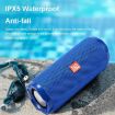 T&G TG191 10W Waterproof Bluetooth Speaker Stereo Subwoofer (Gold) - 6