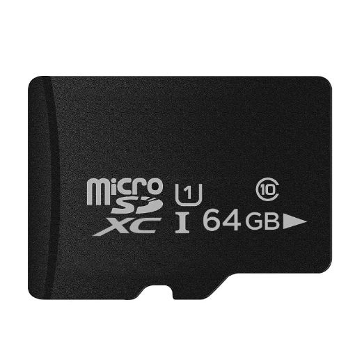 64GB High Speed Class 10 Micro SD Memory Card - Taiwan - 100% Real Capacity - 1