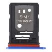 TCL 10 Plus Original SIM Card Tray + SIM/Micro SD Card Tray (Blue) - 1