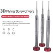 Qianli iFlying 3D Aluminum Handle Anti-slip Screwdriver, Pentalobe - 4