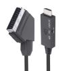 Scart to HDMI Converter Cable - Black - 2