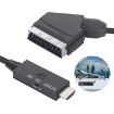 Scart to HDMI Converter Cable - Black - 3