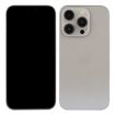 iPhone 15 Pro Black Screen Dummy Display Model (Natural Titanium) - 2