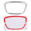 Silver Audi Car Steering Wheel Ring Cover Trim Sticker - Decoration - 4
