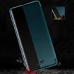 Samsung Galaxy S20 FE Green Leather Case - Shockproof Flip View - 2