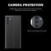 Galaxy Note 10 Plus Magnetic Flip Case with Holder - Black - 3