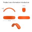 Picture of T1 Wireless Bluetooth Headset Beam Silicone Protection Case For Apple AirPods Max (Black)