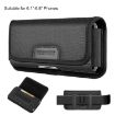 HAWEEL Nylon Phone Belt Clip Pouch - Black - 1