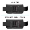 HAWEEL Nylon Phone Belt Clip Pouch - Black - 5