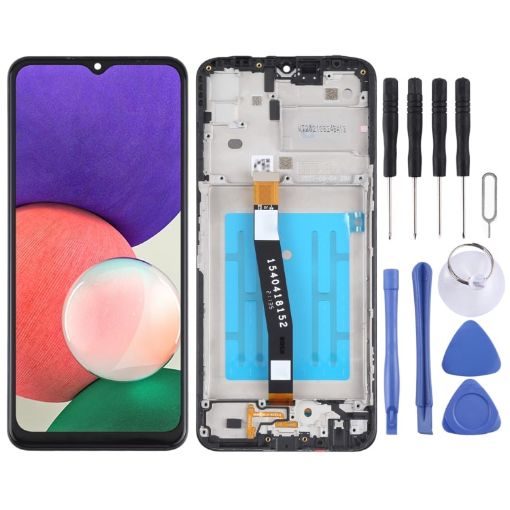 LCD Screen for Samsung Galaxy A22 5G SM-A226 - Full Assembly with Frame - 1