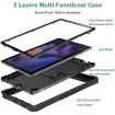 Samsung Galaxy Tab A8 10.5 2021 Shockproof Protective Case - Black - 5
