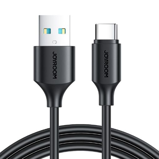 JOYROOM USB-C Fast Charging Data Cable, 2m - Black - 1