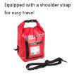 LUCKSTONE 5L Outdoor Adventure First Aid Waterproof Shoulder Bag - Red - 5