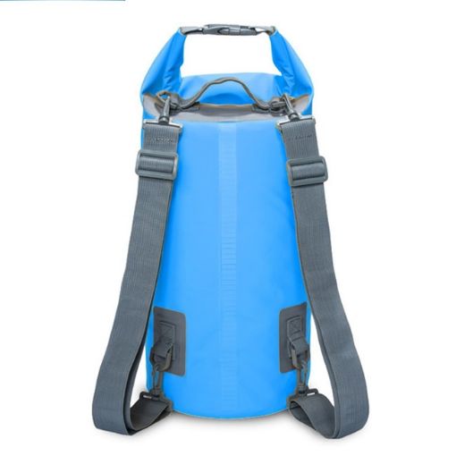 Waterproof 30L Blue Dual Shoulder Strap Dry Bag Sack - Outdoor - 1