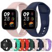 Redmi Watch 3 Loop Type Silicone Band - Black - 3